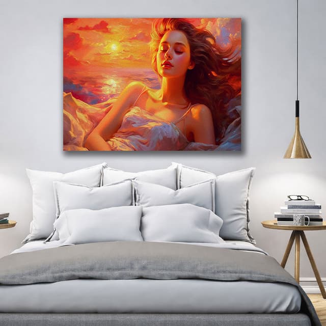 Vibrant City Horizon Abstract Wall Art