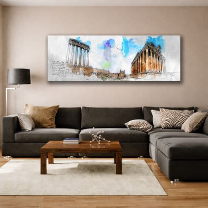 Venice Twilight Grand Canal Gondola Canvas Art