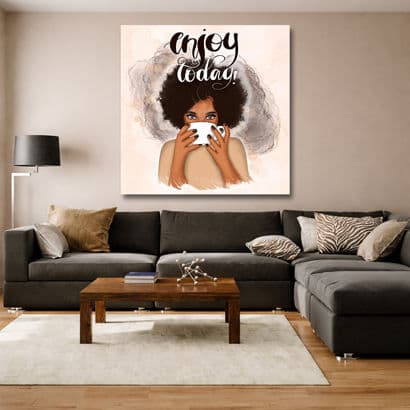 Ethnic Celebration Canvas for Home