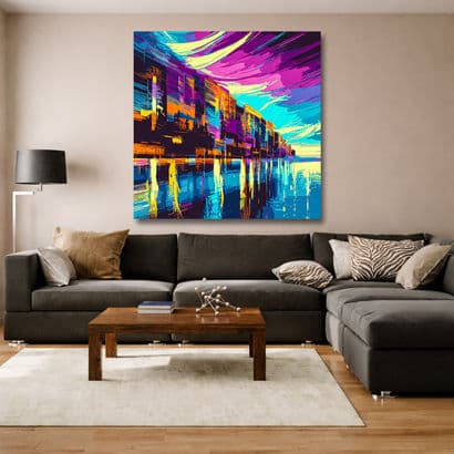 Zen Bamboo Grove Serene Path - Framed Canvas Prints