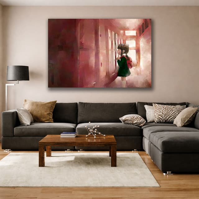 Vibrant Pop Art Diva Custom Canvas Style