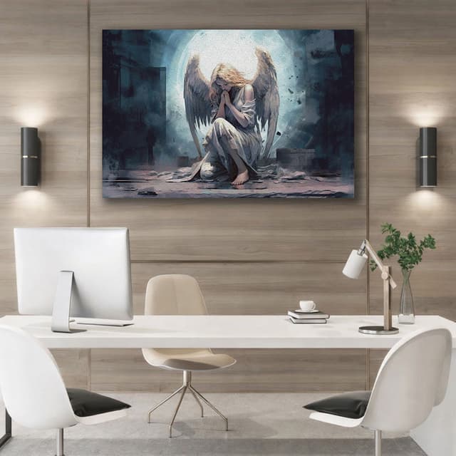 Golden Accent Diva Canvas Art Prints