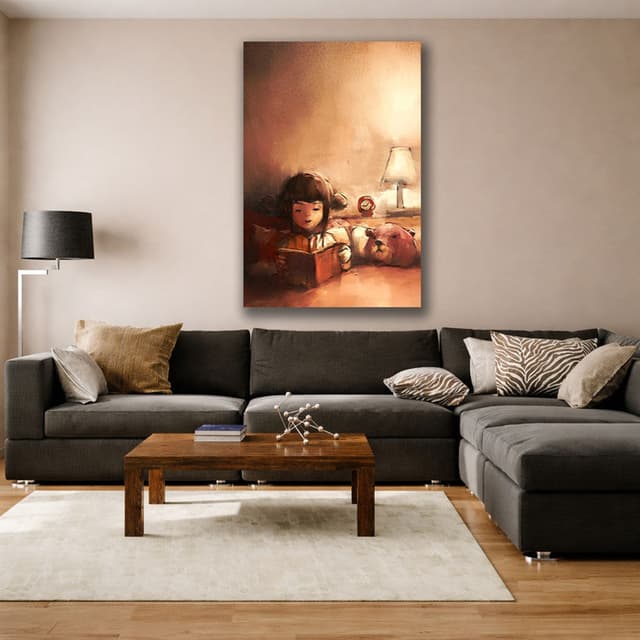 Modern Elegance Diva Canvas Wall Art