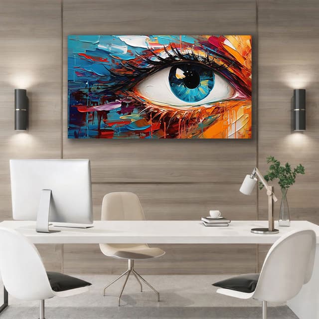 Serene Floral Diva Canvas for Home Decor