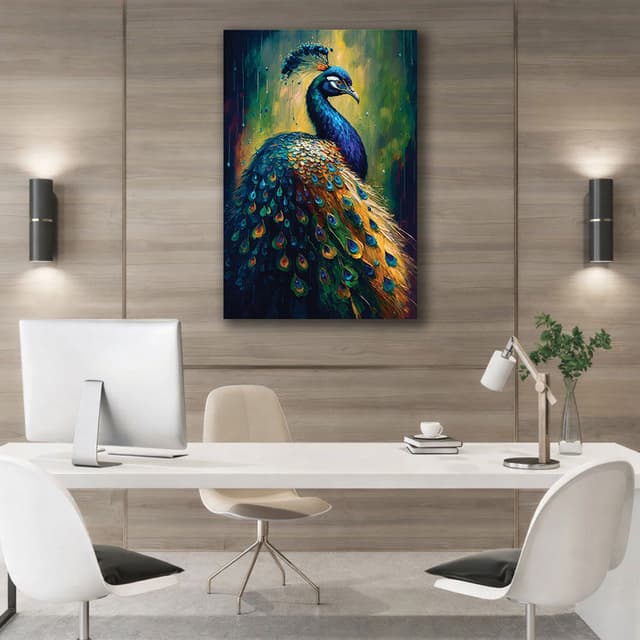 Vintage Glamour Diva Big Canvas Art